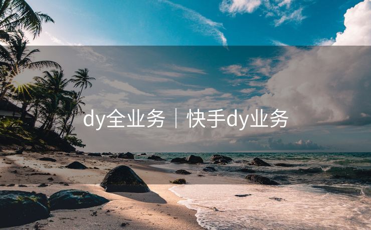 dy全业务｜快手dy业务