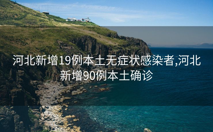 河北新增19例本土无症状感染者,河北新增90例本土确诊
