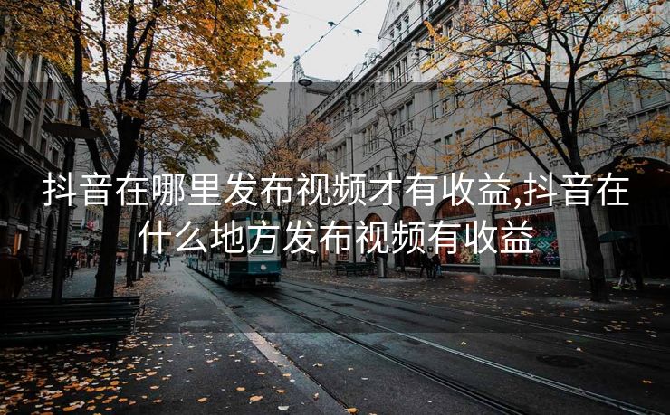 抖音在哪里发布视频才有收益,抖音在什么地方发布视频有收益
