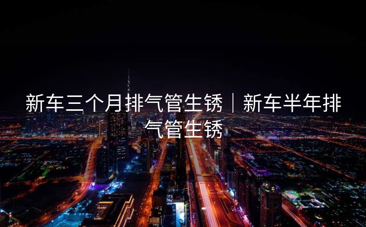 新车三个月排气管生锈｜新车半年排气管生锈